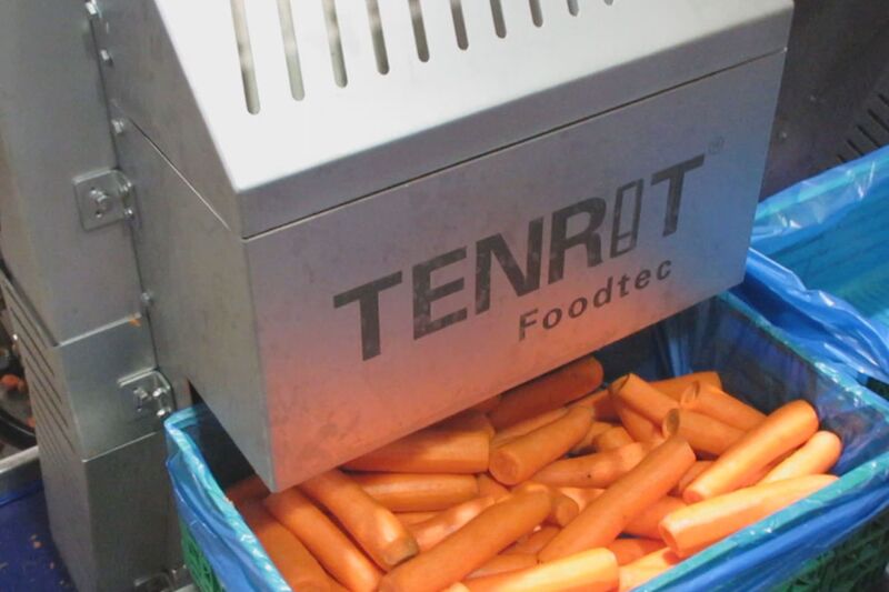 TENRIT carrot peeling and cutting line